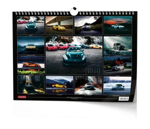 Nástenný kalendár - Dream Cars - A3
